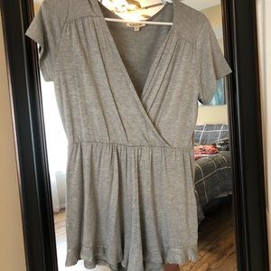 Gray romper